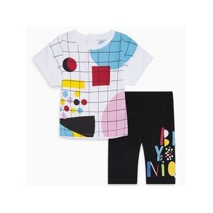 Colorful Geometric Kids Matching Set
